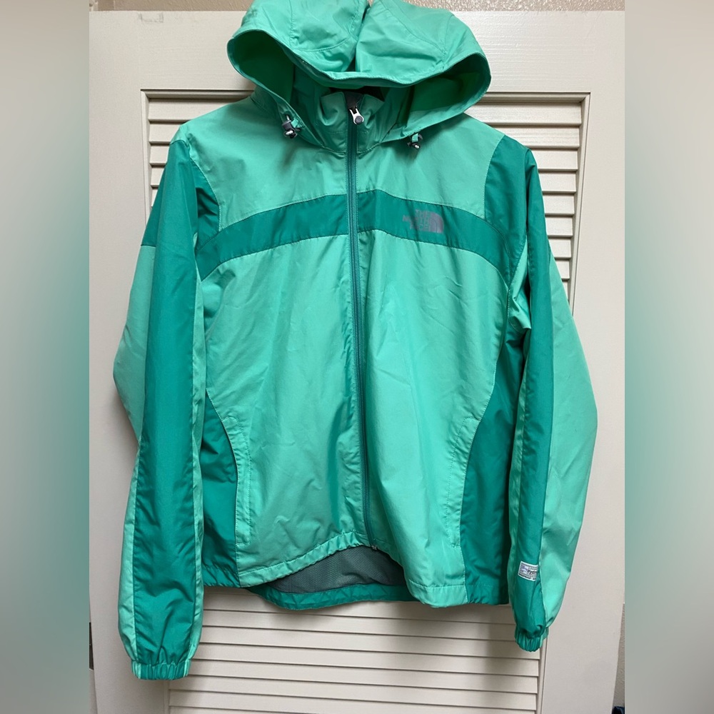 The North Face Hydrenalite Jacket L Green Women’s Windproof Breathable Hooded